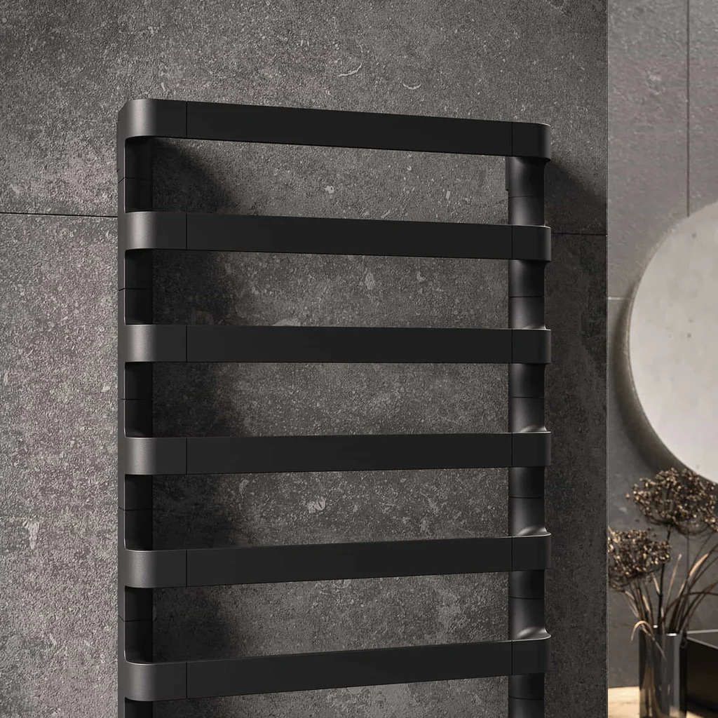 Irsap Step_B Steel towel radiator 1240x600 mm Satin black