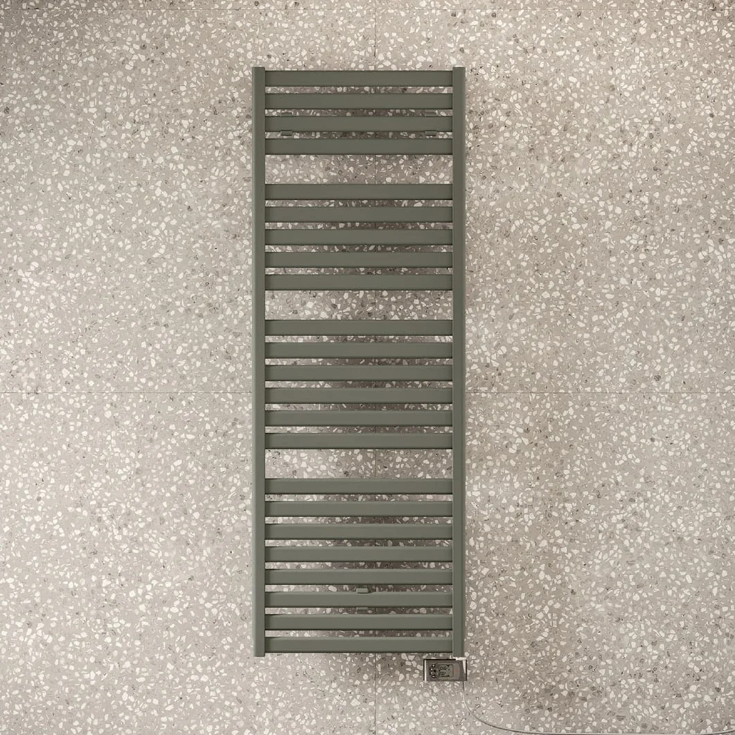 Irsap Vela Electric Steel towel radiator 1820x560 mm Agave