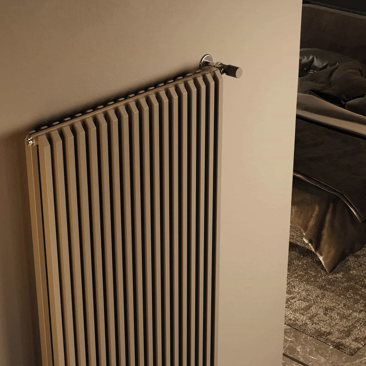 Irsap Sax 2 Vertical Steel radiator 2000x800 mm Brown