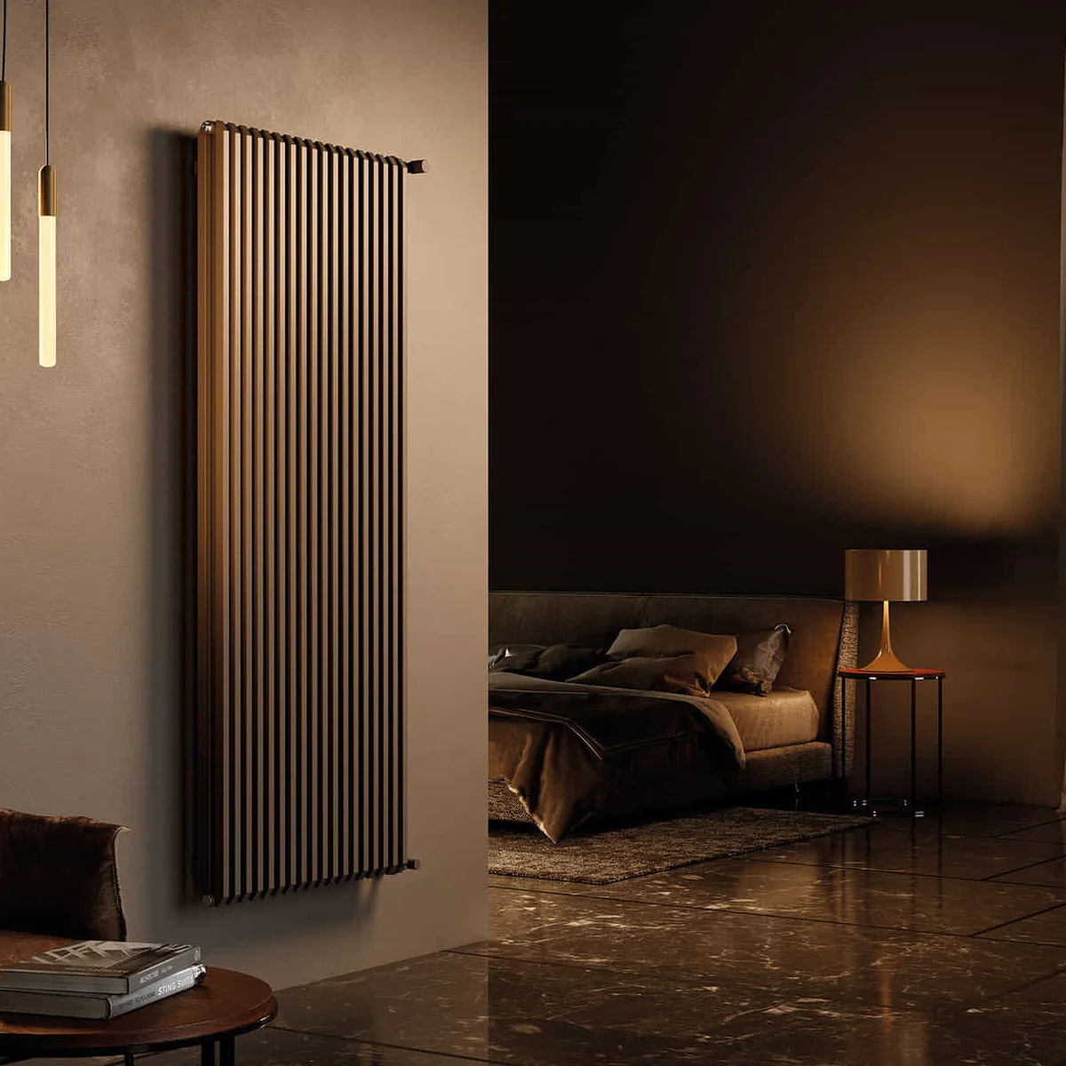 Irsap Sax 2 Vertical Steel radiator 2000x800 mm Brown