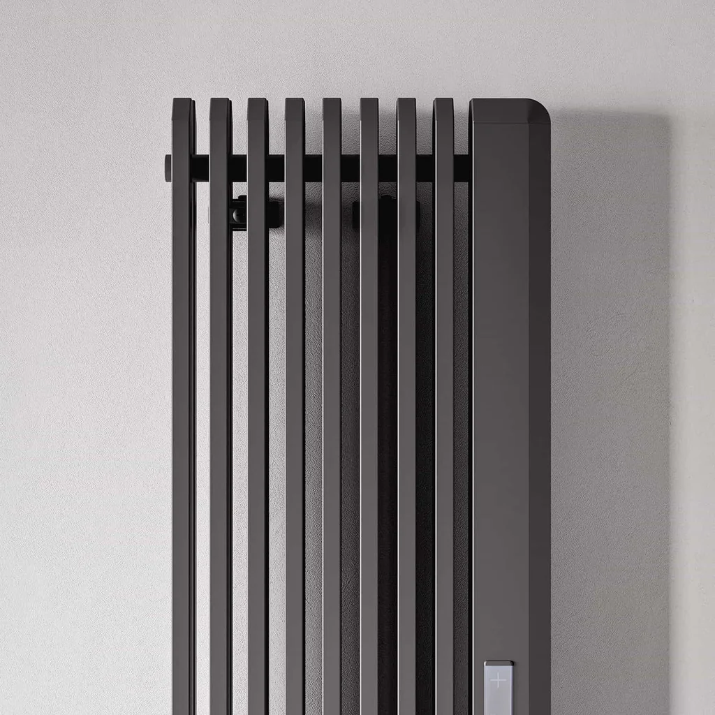 Irsap Sax Electric Steel radiator 1800x415 mm Satin black