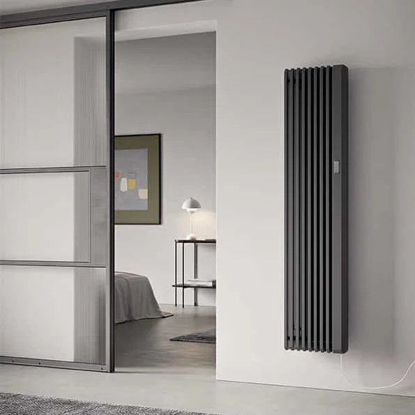 Irsap Sax Electric Steel radiator 1800x415 mm Satin black