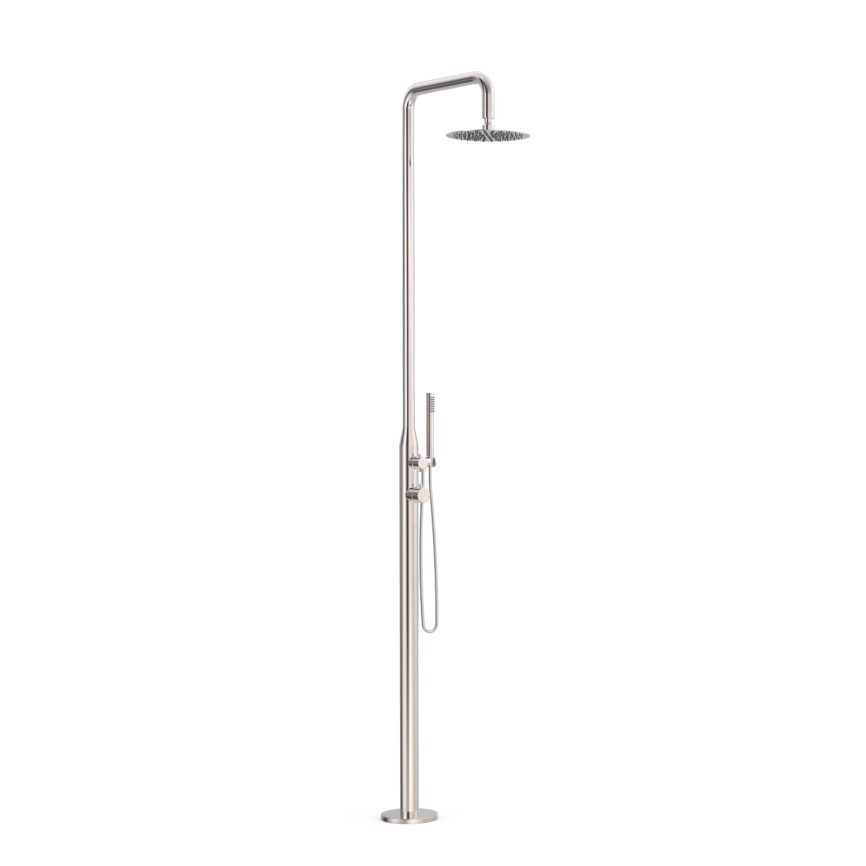 Tres Griferia Outdoor steel shower