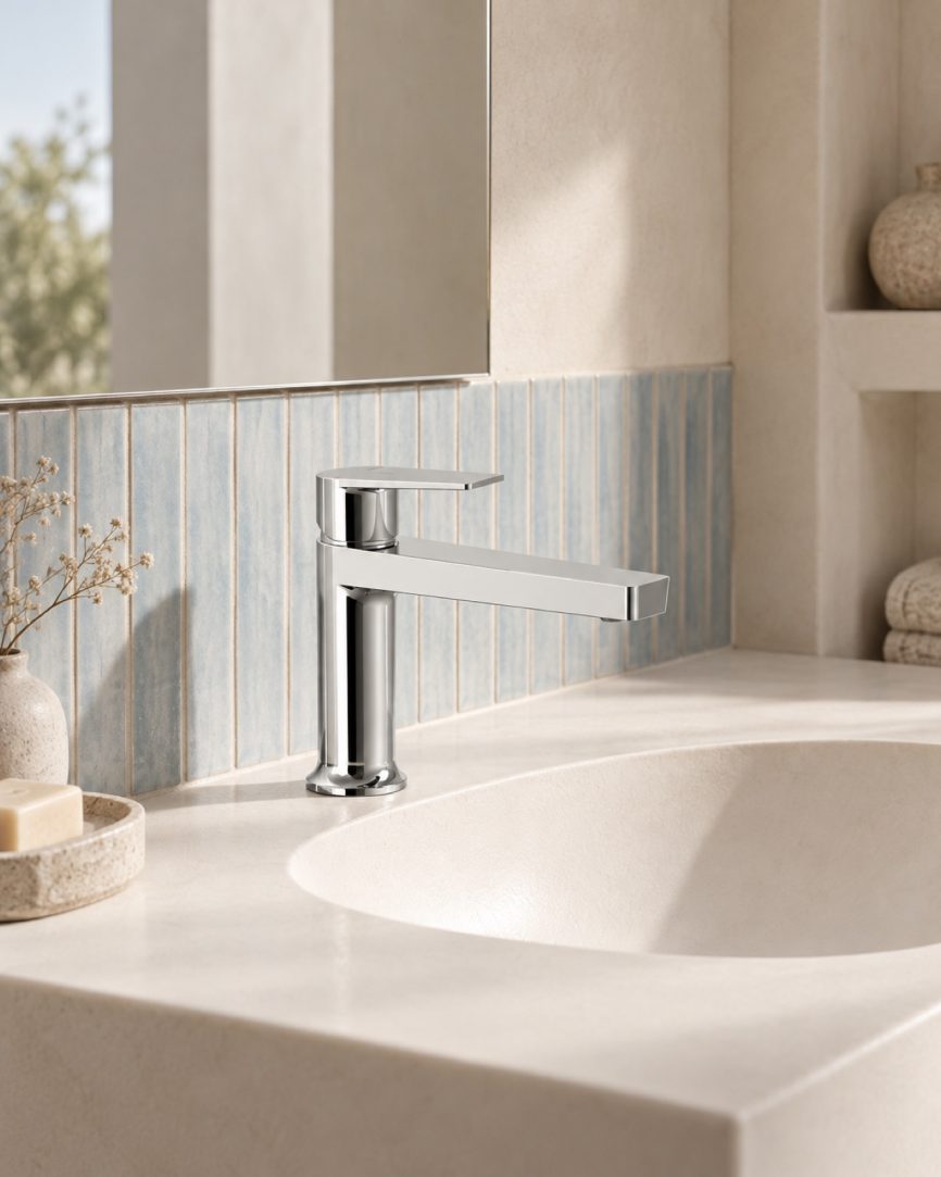 Tres Griferia Project-Tres Single-lever washbasin mixer chrome