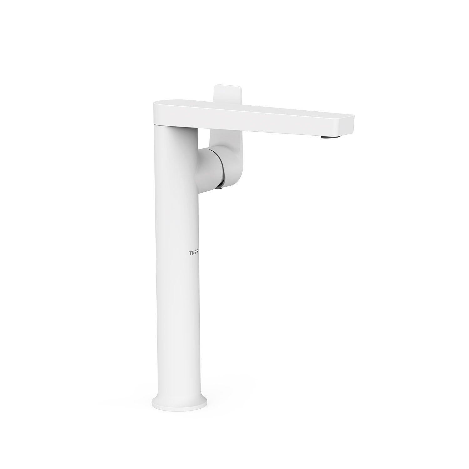 Tres Griferia Project-Tres XL single-lever washbasin mixer matt white