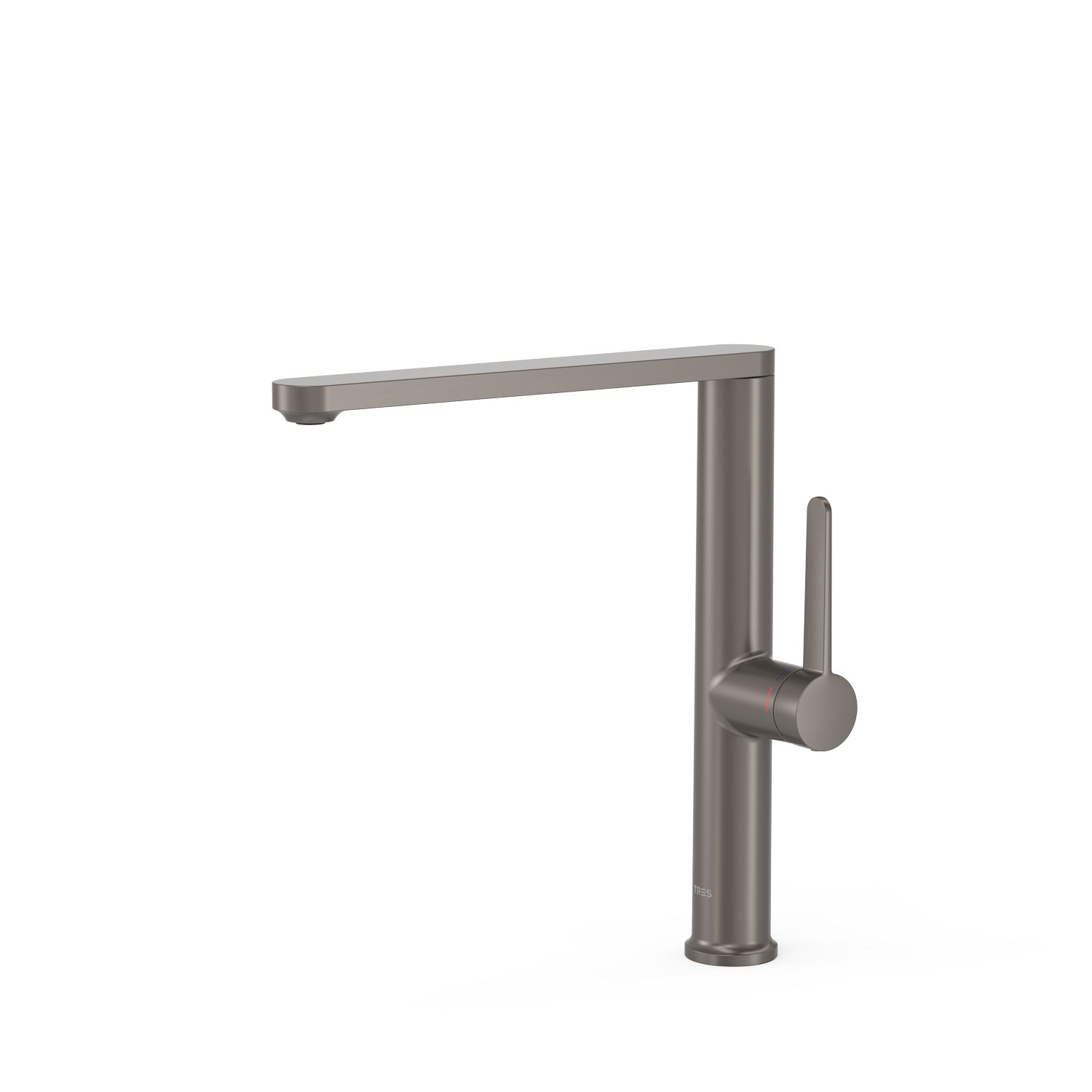 Tres Griferia Single-lever kitchen mixer graphite