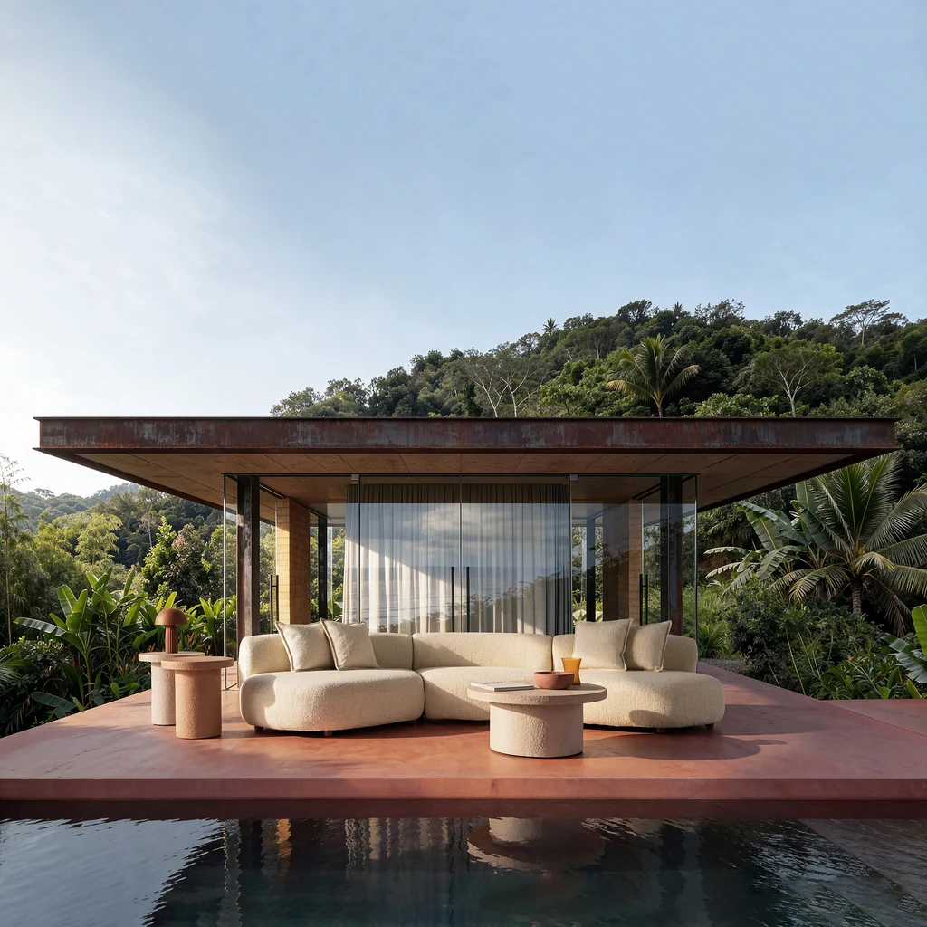 Vical Banfe Outdoor coffee table 90x90x42 cm