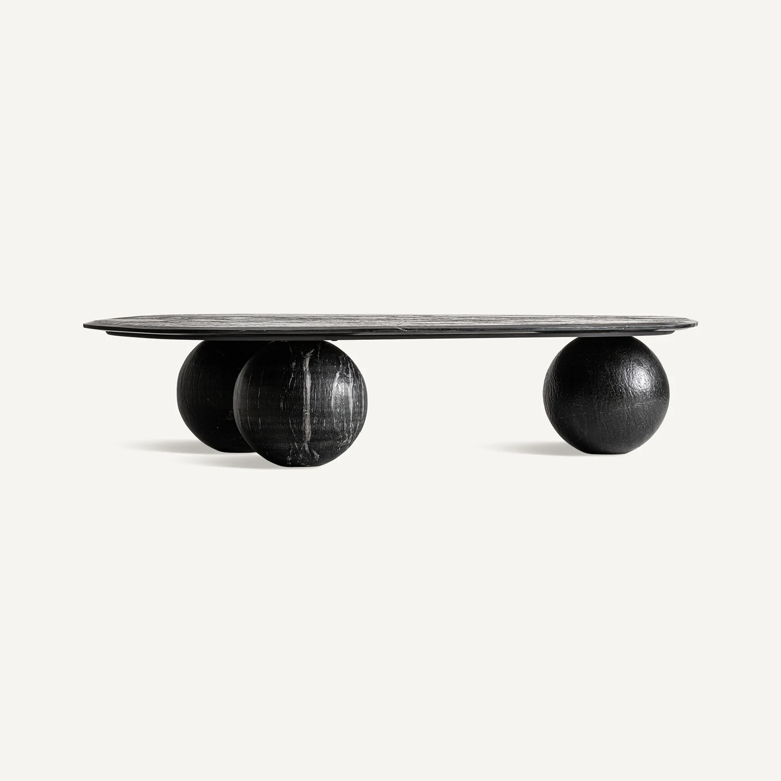 Vical Tiffa Marble black coffee table 154x82x32 cm