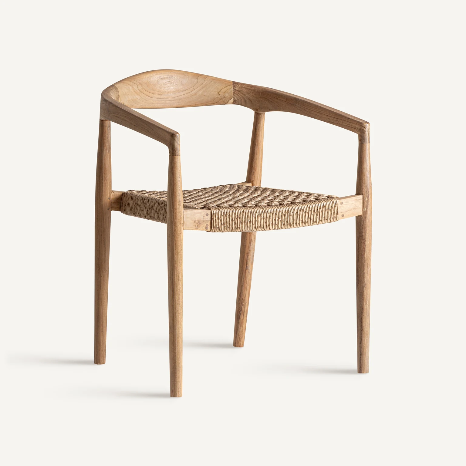 Vical Caen Outdoor teak wood chair 59x53x74 cm